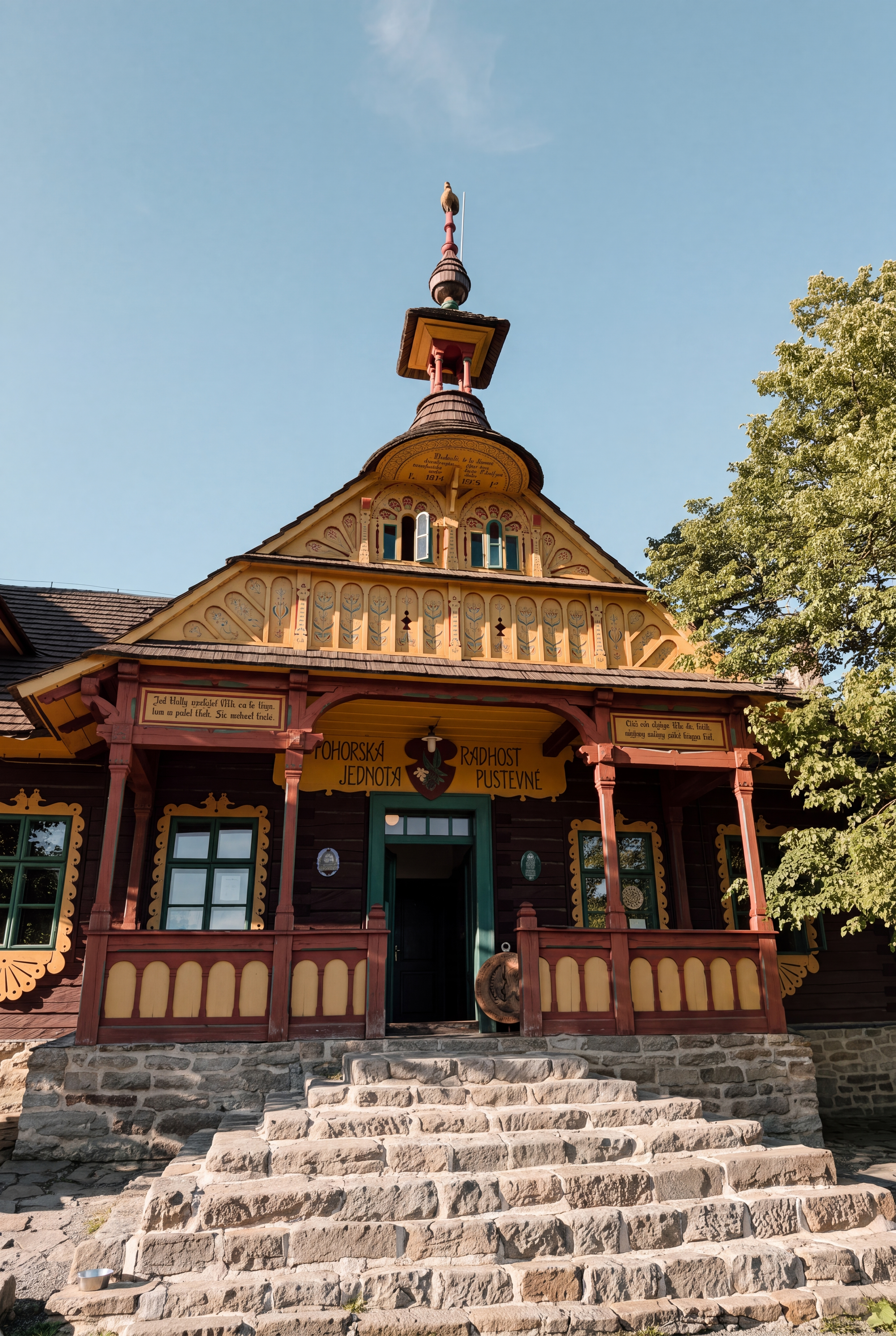 Jurkovič's Libušín building at Pustevny