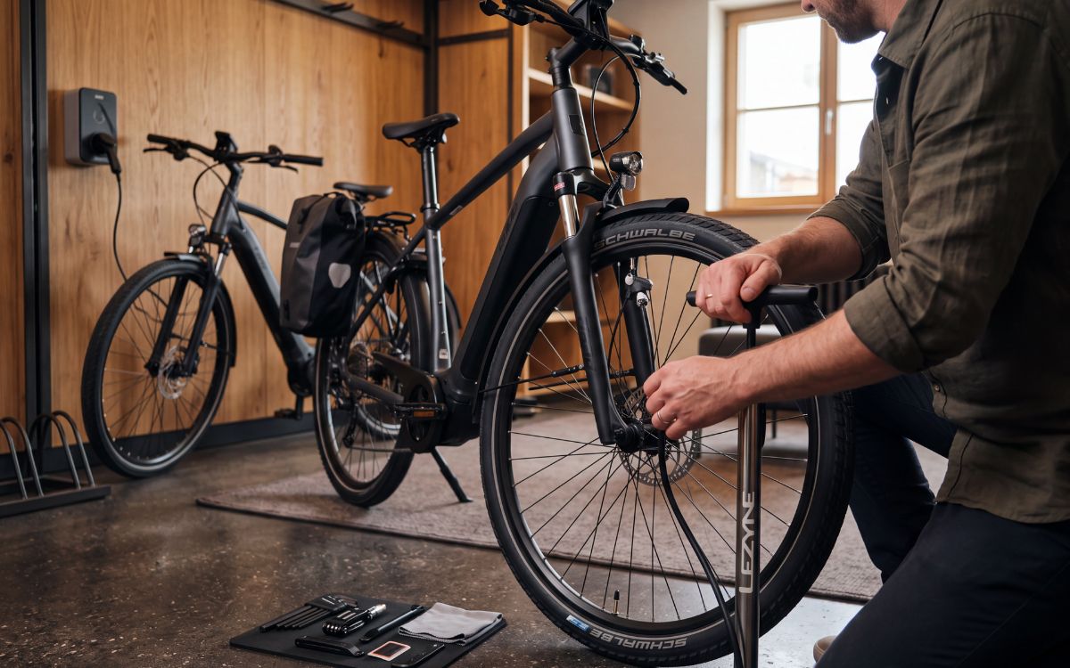 Cyklistické zázemí a úschovna kol v Hotelu Horal