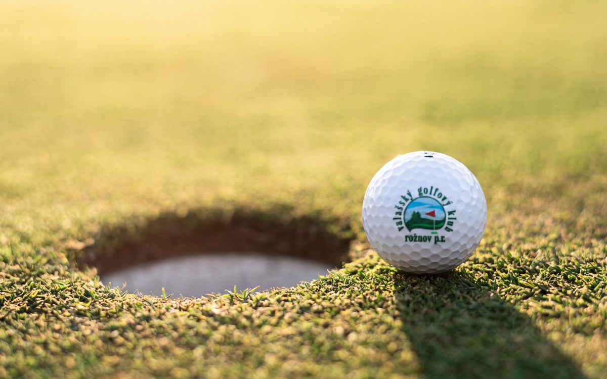 Wallachian Golf Club golf ball on the green